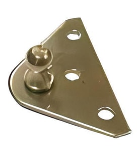 GAZLI AMORTİSÖR DÜZ TİPİ MONTAJ BRAKETİ TEKNE VE KARAVAN İÇİN 
