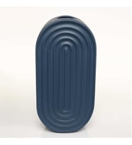 Vitale Oasıs Mavi Vazo Büyük 15*11*31 Cm AK.JL0002