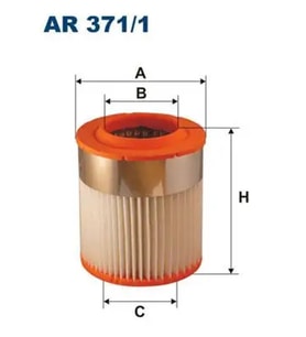 FILTRON AR3711 Hava Filtresi 4E0129620B 4E0129620E