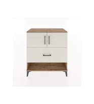 Hyperion Şifonyer 2 Raflı Tek Çekmeceli 2 Kapaklı 88x44x96 Çam-Aytaşı