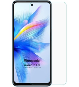 Infinix Hot 40i Nano Glass Cam Ekran Koruyucu [Hot 40i ile Uyumlu Ekran Koruyucu - Şeffaf]