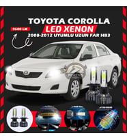 Toyota Corolla 2008-2012 Uzun Far Uyumlu Şimşek Etkili Led Xenon Pro Series HB3