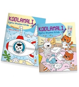 Kodlamalı Eğitici Boyama Kitabı 4-5 Yaş (2 Kitap Takım)