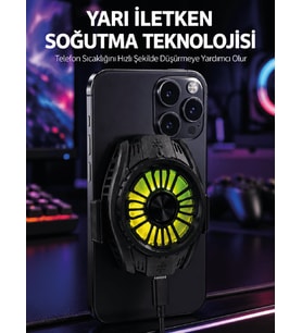 Hafif Tasarımlı Hızlı Soğutma Sağlayan Telefon Soğutucu