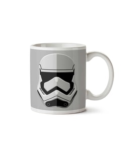 Star Wars Stormtrooper Episode VII The Force Awakens İki Tarafı Baskılı Kupa Bardak