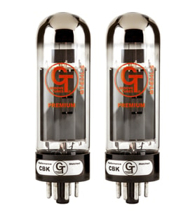 Groove Tubes 5550113545 GT-E34L-S Med Duet Power Lamba (Eşleştirilmiş İkili)  EL34 Karakteri Daha Sıkı Baslar ve Agresif Orta Frekanslar