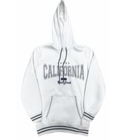 Erkek Çocuk 3 İplik Kapüşonlu ve Kanguru Cepli Sweatshirt 12336 MODANINO (Beyaz)