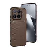 Northcity Xiaomi Mi 17T Pro Uyumlu Auto Focus Karbon Kapak - Kahverengi