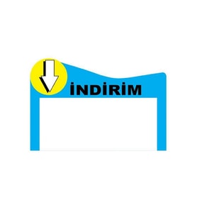Promosyon Etiketi (Pakette 25 Adet)