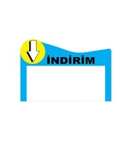 Promosyon Etiketi (Pakette 25 Adet)