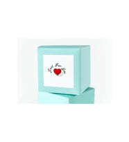 Just For You Etiket Kare Mat Sticker Thank You Serisi 4.5 Cm (40 Adet)