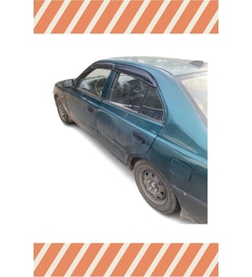 Hyundai Accent Milenyum 2001-2003 4'lü Mügen Tip Cam Rüzgarlığı