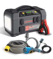Lokithor AW401 12V 2500Amp Li-Polimer Akıllı Akü Takviye + Pompa + Basınçlı Yıkama + Powerbank + Led Lamba