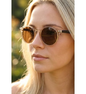 SUNSTOP UV400 Polarize Bal Rengi Unisex Güneş Gözlüğü 1355 C2054 - TR90 Esnek Dayanıklı Çerçeve