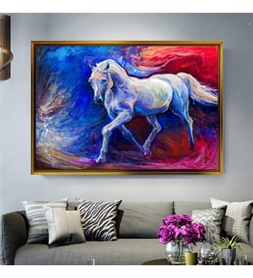 Altın Çerçeveli dekoratif tablo a571 (Gold)