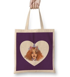 Kpop Yuqi Bez Çanta Uzun Saplı