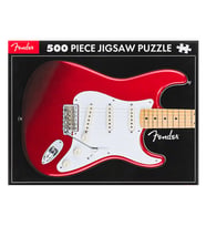 Fender 9170000084 500 Parça Stratocaster Puzzle Müzikseverler İçin Eğlenceli Hediye Tamamlandığında Efsanevi Stratocaster Görseli