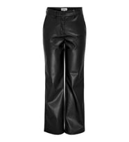 ONLIDINA HW FAUX LEATHER STR PANT CC PNT (Siyah)