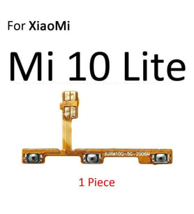 Xiaomi Mİ 10 LİTE On Off Yan Ses Filmi