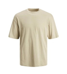 Jack & Jones 12253993 Jorgrand Oversize Tee Ss Crew Neck Blk Bej