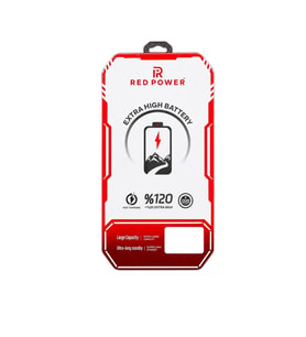 Red Power İphone 16 Batarya Güçlendirilmiş 4280mAh