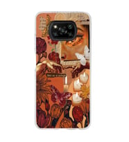 Poco X3 Pro / X3 NFC Uyumlu Eller Tablosu Aesthetic Tasarımlı Şeffaf Telefon Kılıfı
