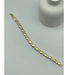 Xuping Ymz Gold Petek Desen Bileklik - 25-ymzb44