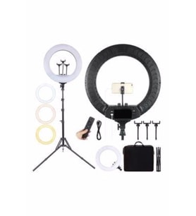 Pazariz Büyük Boy Ring Light Makyaj Güzellik 5500k 48w  Kumandalı 18 Inç Işık
