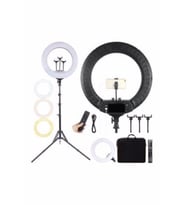Pazariz Büyük Boy Ring Light Makyaj Güzellik 5500k 48w  Kumandalı 18 Inç Işık