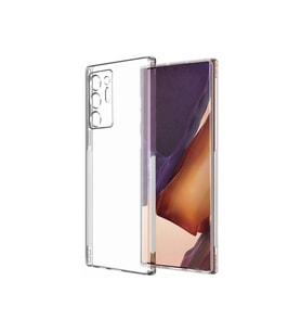 Samsung Galaxy Note 20 Ultra Premium Silikon Kılıf Şeffaf