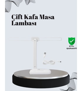 Ayarlanabilir Açıya Sahip Masa Lambası  Kademeli Işık Seviyesi, Modern Ve Kompakt Tasarım