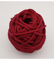 Angel Çanta Aksesuar 5 mm Bordo Renk Polyester Makrome