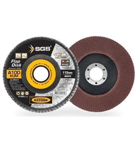 SGS115mm Flap Disk 100 Kum (Aluminium Oxide) SGS 433