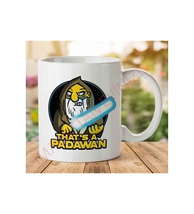 1-2168 Thats A Padawan Jasper Beardly The Simpsons Star Wars İki Tarafı Baskılı Kupa Bardak.jpg