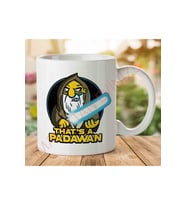 1-2168 Thats A Padawan Jasper Beardly The Simpsons Star Wars İki Tarafı Baskılı Kupa Bardak.jpg