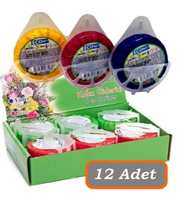 12 ADET Econet Askılı Wc Koku Giderici 50 Gram Tuvalet Banyo Koku Giderici Blok Koku Giderici
