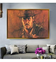 Altın Çerçeveli dekoratif tablo l138 (Gold)