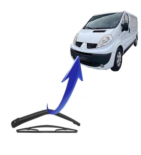 Renault Traffic Arka Silecek Kolu ve Süpürgesi 2001-2014