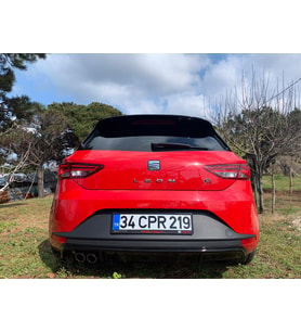Seat Leon Mk3 FR Difüzör 2013 - (Plastik)