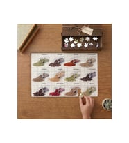 Baharatlar ve İngilizce İsimleri Tasarımı 240 parça Ahşap Puzzle Ahşap Kutuda MP09067