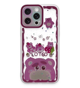 iPhone 14 Pro Kılıf Sweet Desenli Silikon Kapak - Pembe