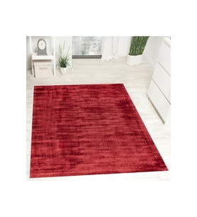 Rovigo Home Dijital Baskı Yıkanabilir Kaymaz Taban Salon Halısı  RVG1921 (Bordo)