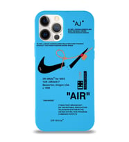 Apple iPhone 12 Pro Max Uyumlu Lansman Kılıf Sneakers Tasarımlı Altı Kapalı İçi Kadife Kaplı  Kapak (Şeffaf)