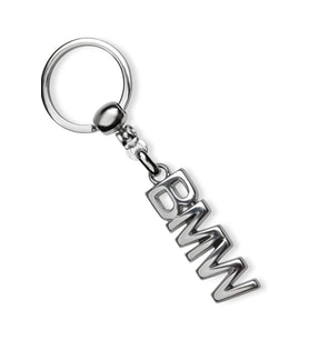 Bmw Yazı Logolu Metal Otomobil Anahtarlığı - Krom Kaplamalı 1. Kalite (Standart)