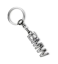 Bmw Yazı Logolu Metal Otomobil Anahtarlığı - Krom Kaplamalı 1. Kalite (Standart)