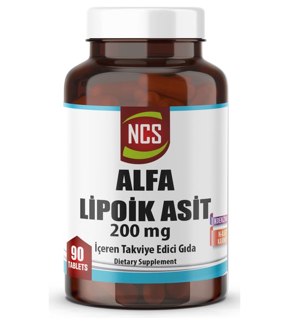 coenzyme q10 alpha lipoic acid l carnitine Ncs L-Carnitine Alpha Lipoic Acid Coenzyme Q10 100 mg 90 Tablet