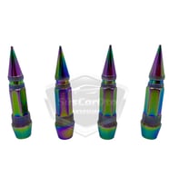 Sivri Sibop Kapağı Merm i Sibop Kapağı Araba Motosiklet Metal Bukalemun 4 lü Set