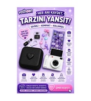 4k Çantalı Dijital Retro Video Kamera 48mp 16x Zoom Işıklı (32gb) Kart Dijital Fotoğraf Makinesi Beyaz