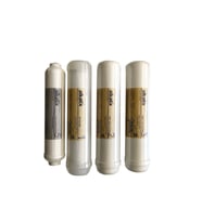 Aquames - Alkalix Su Arıtma Cihazı Alkalix 4 Aşamalı Inline Filtre Seti