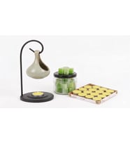 16'lı Tealight Mum ve Değiştirilebilir Aroma Wax Hediye (YEŞİL)